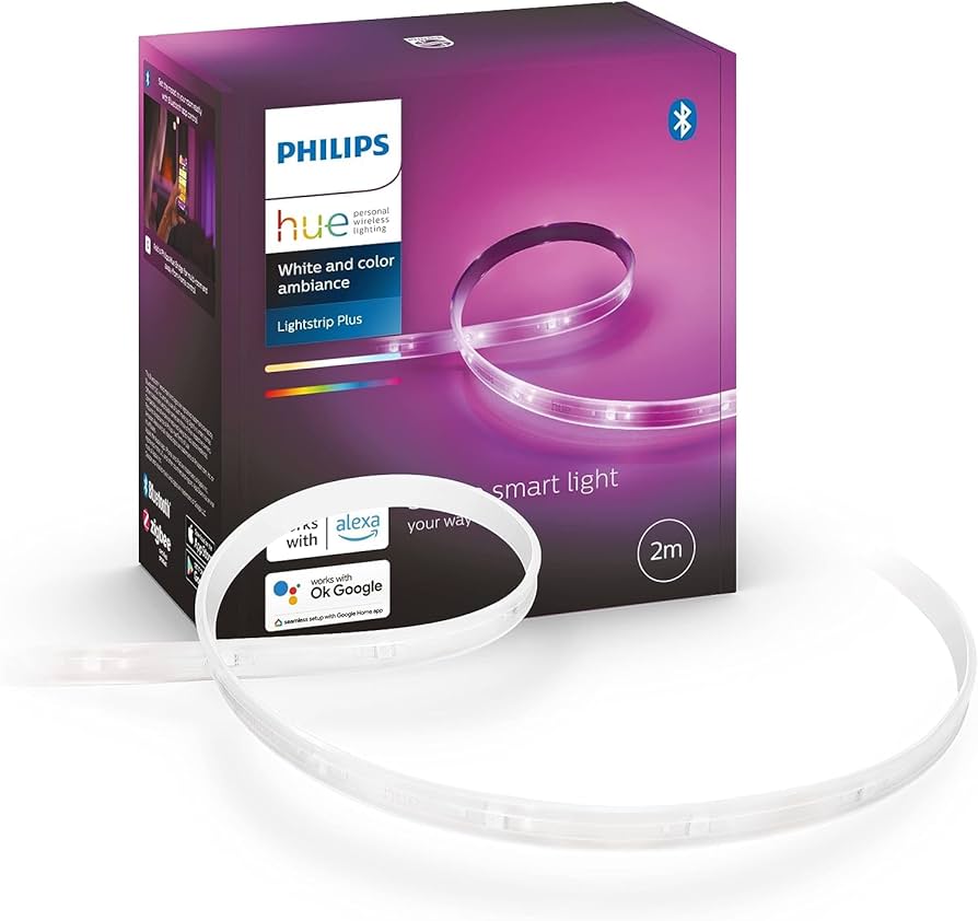 Philips Hue White and Colour Ambient Lightstrip Plus